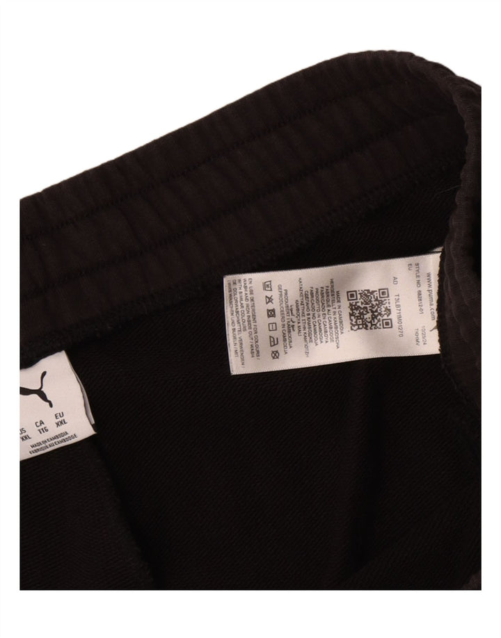Puma Pantalon de survêtement pour homme 2XL Noir Coton