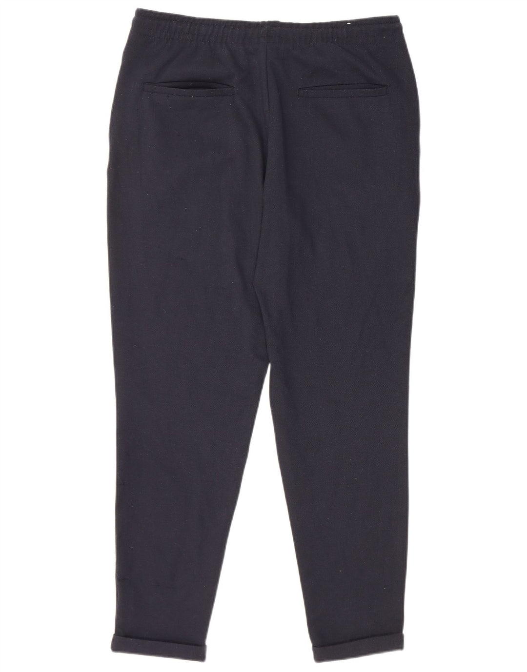 Zara Pantalon Chino Slim Homme Moyen W31 L27 Bleu Marine Polyester