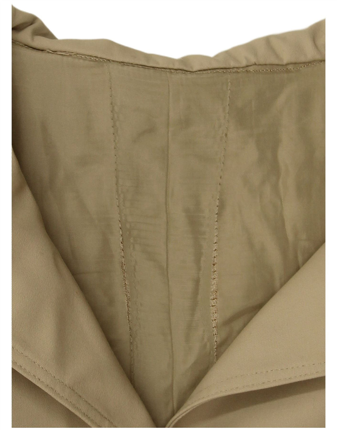 VINTAGE Trench Femme UK 12 Beige Moyen