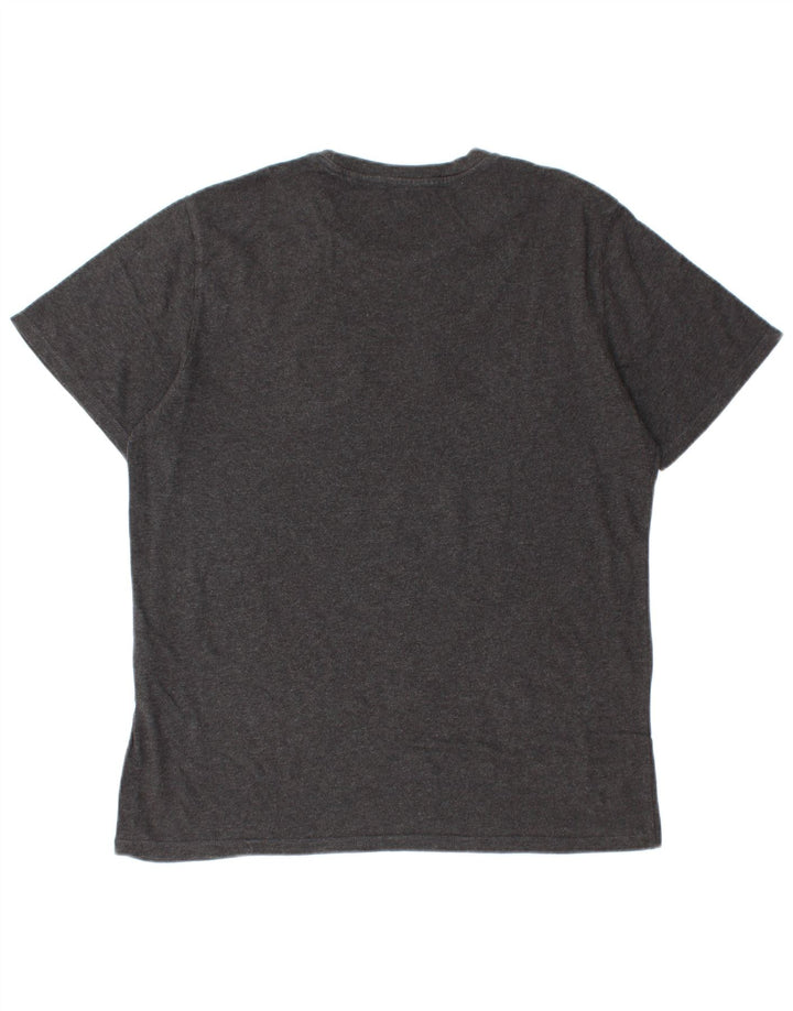 Levi's T-Shirt Graphique Homme Gris Large Coton