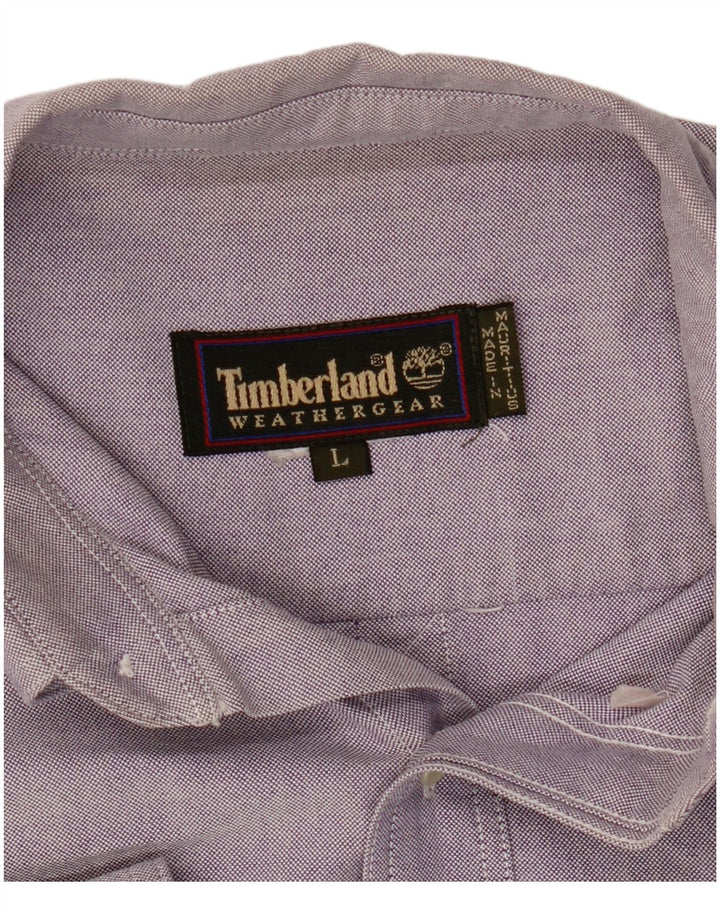 Timberland Chemise Weathergear Homme Large Violet