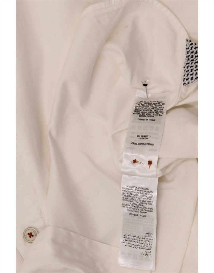 Ted Baker Chemise Homme Taille 5 XL Coton Blanc