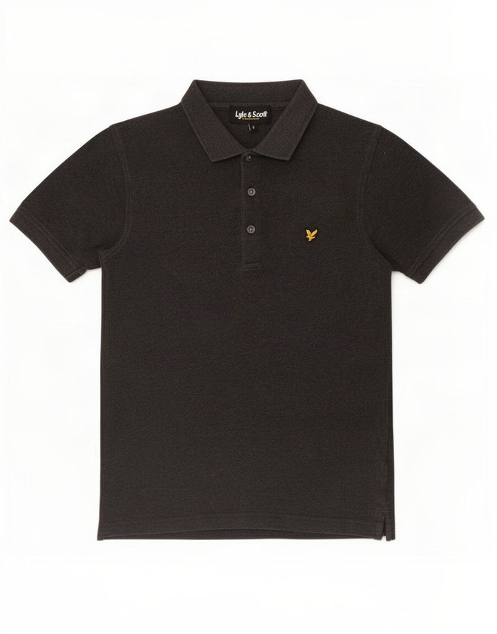 Lyle & Scott Polo Homme Petit Gris Coton