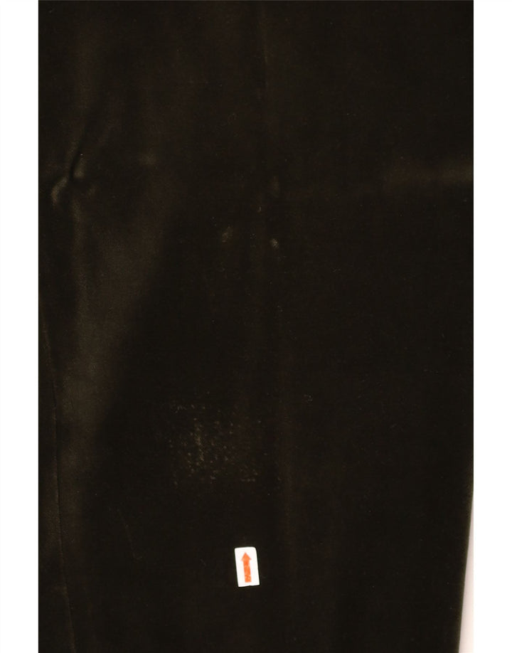 VINTAGE Pantalon velours étrier femme EU 40 Moyen W27 L29 Coton vert