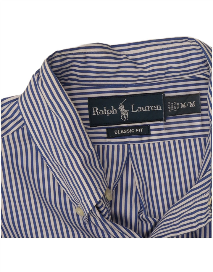 Ralph Lauren Chemise coupe classique pour homme Bleu moyen à fines rayures