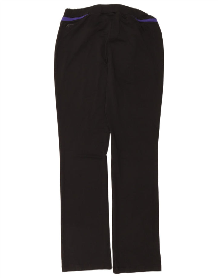 REEBOK Pantalon de survêtement pour femme UK 44 Large Noir Polyester