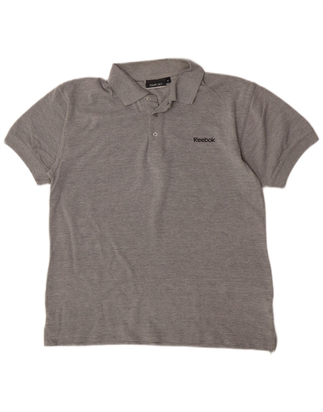 Reebok Polo Homme Gris Moyen Coton