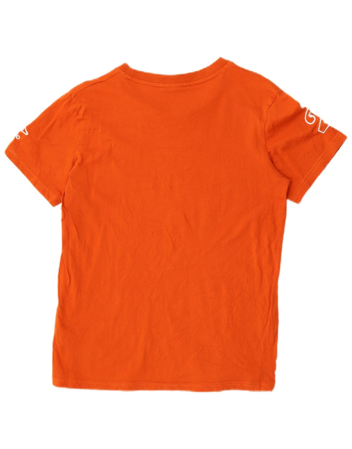 Umbro T-Shirt Graphique Homme Orange Moyen Coton