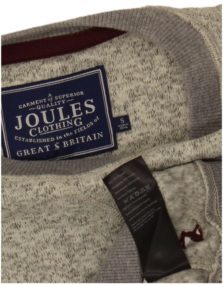 Joules Pull Col Bateau Homme Petit Gris Moucheté Polyester