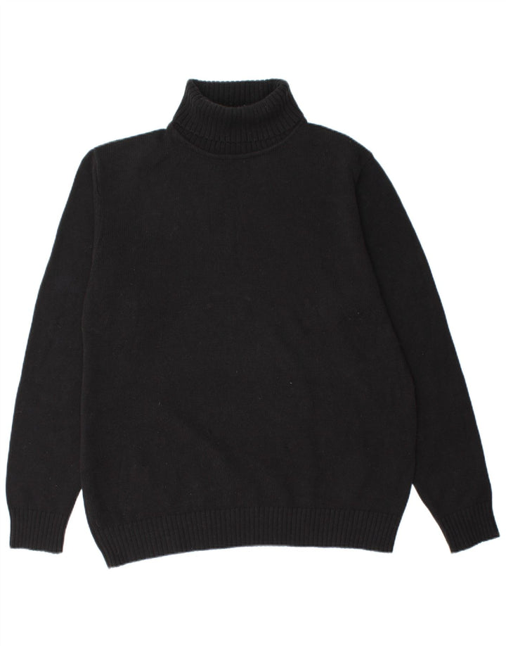 Jack & Jones Pull Col Roulé Homme XL Noir Coton