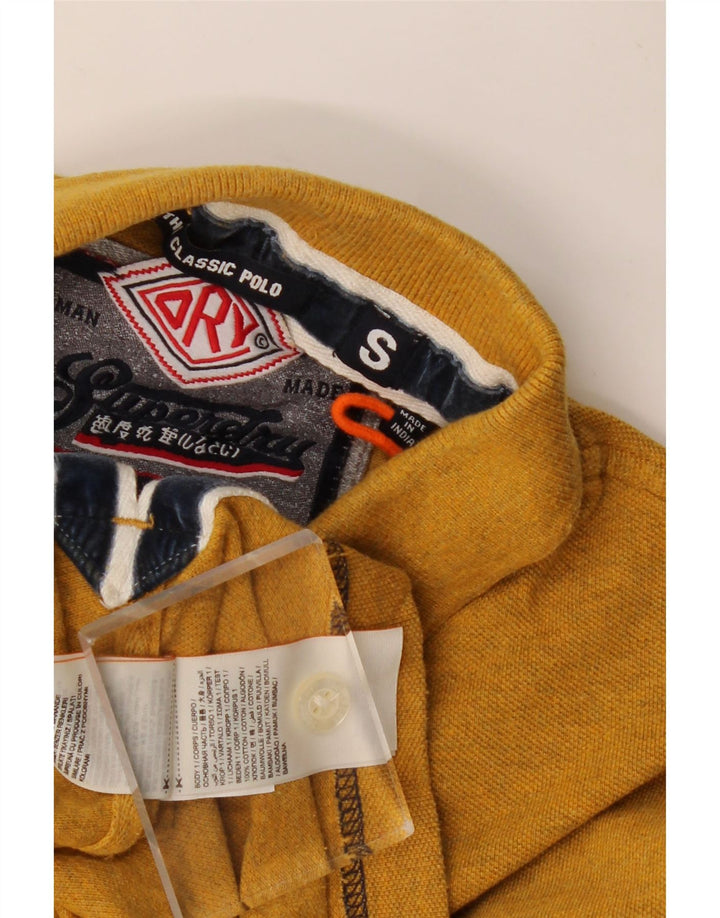 SUPERDRY Polo Homme Petit Orange Coton