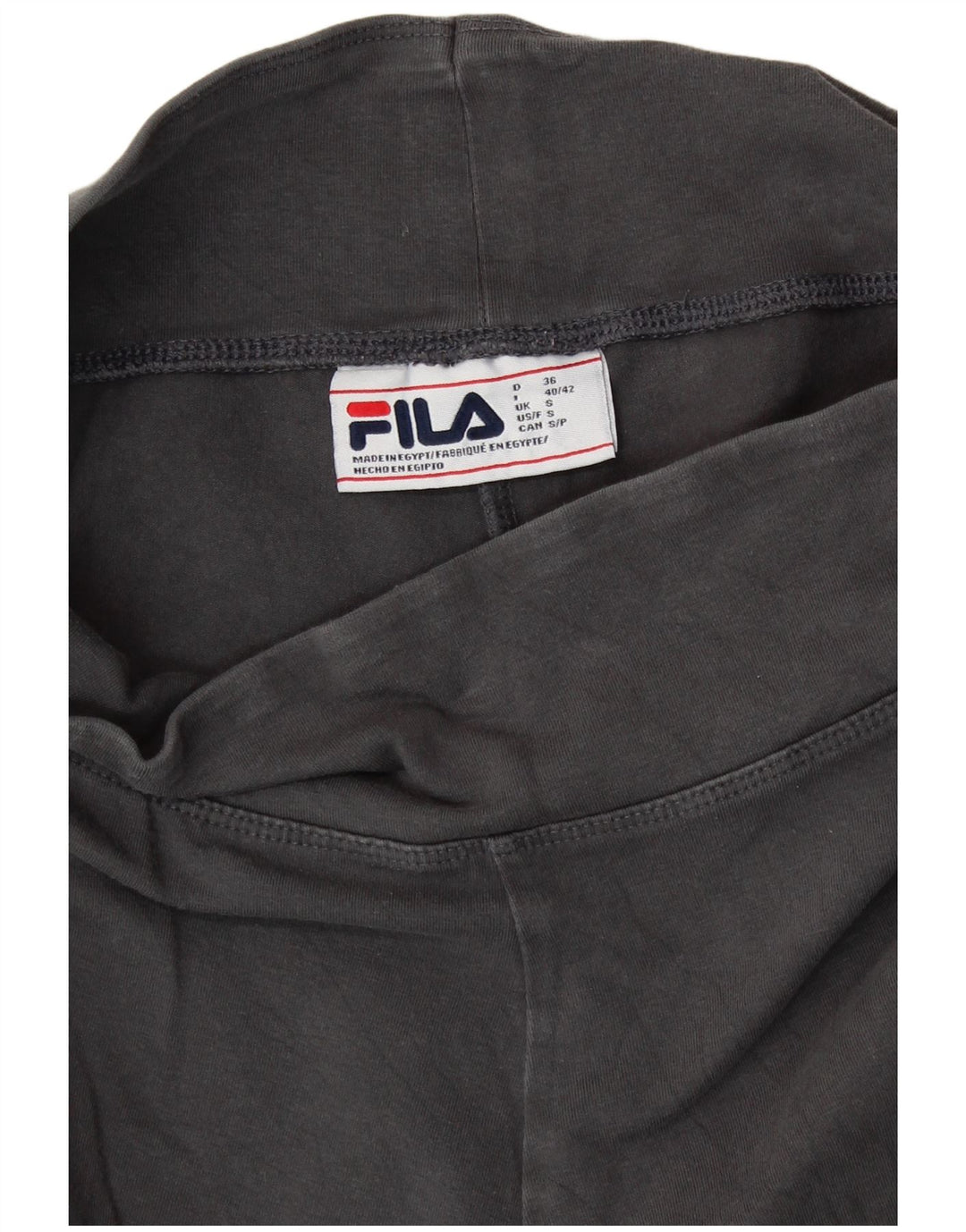 Fila Leggings graphiques pour femmes UK 10 petit coton gris