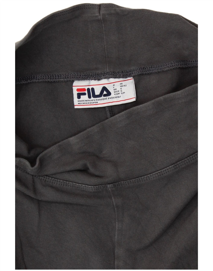 Fila Leggings graphiques pour femmes UK 10 petit coton gris