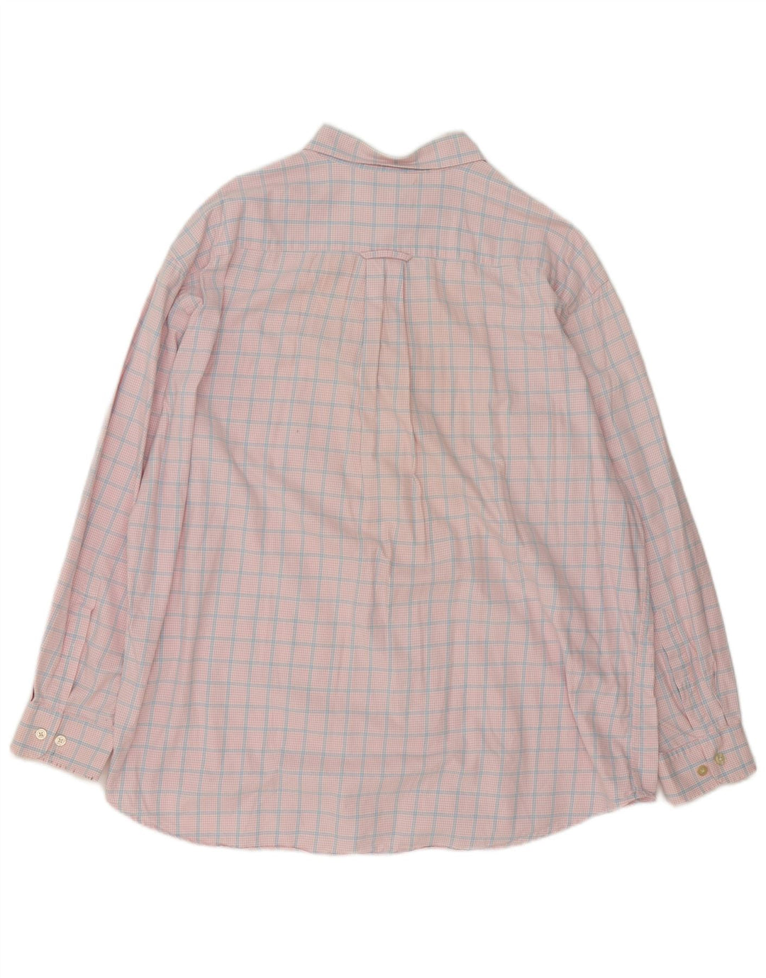 Chemise Homme Orvis 2XL Coton à Carreaux Rose