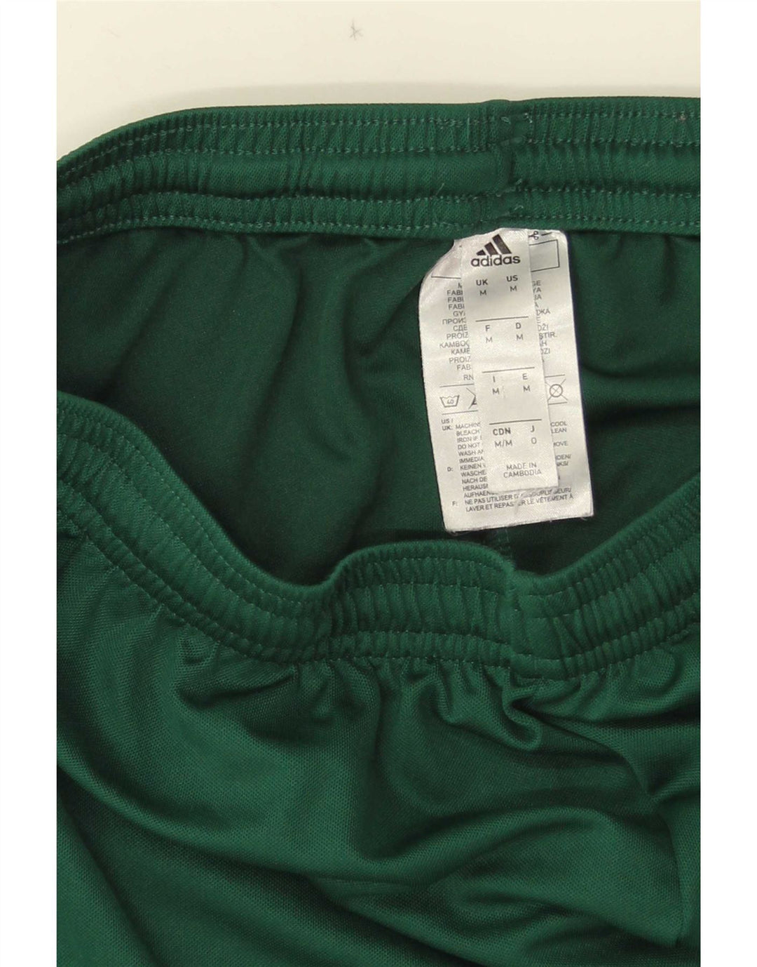 Adidas Short de Sport Aeroready Homme Vert Moyen Polyester