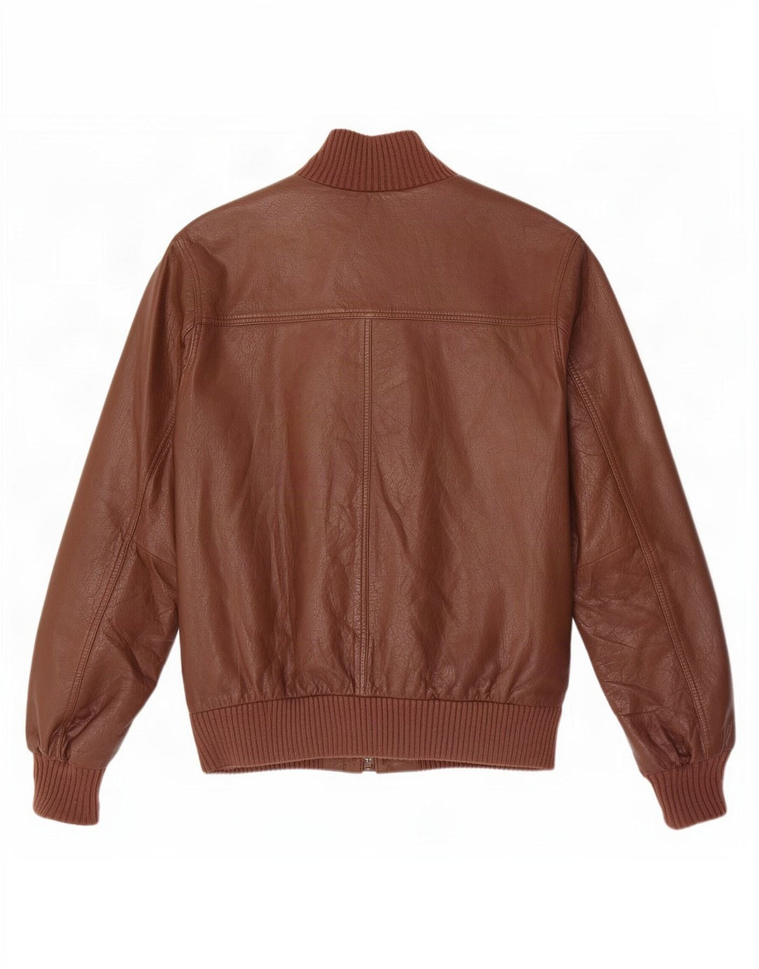Timberland Veste en cuir bomber pour homme UK 38 Marron moyen