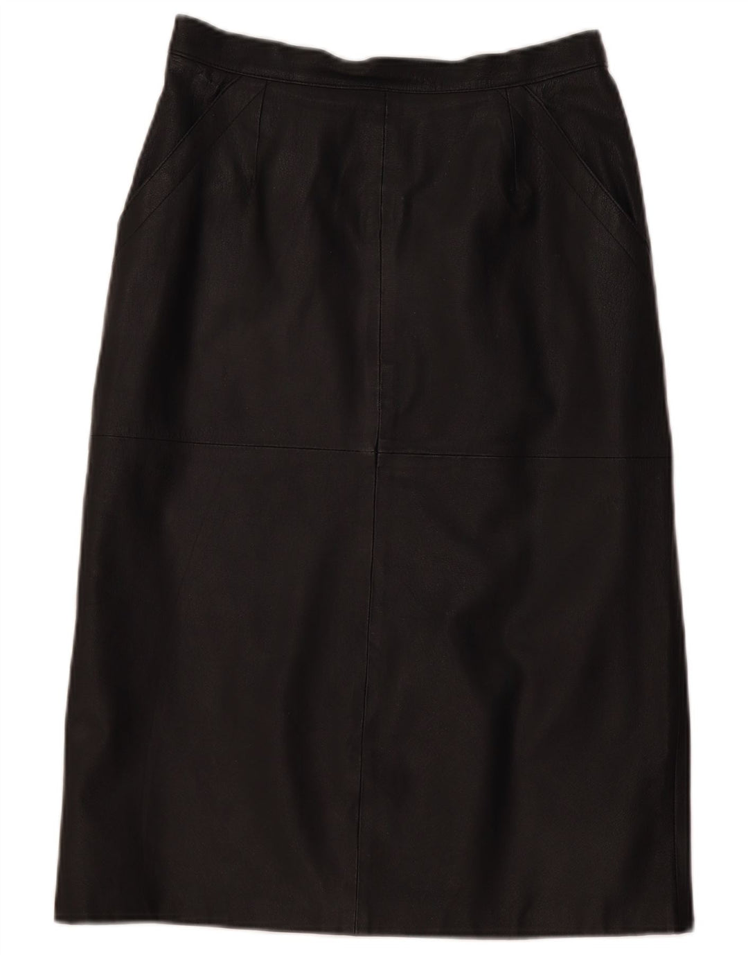 jupe droite femme vintage EU 40 Moyen W30 Noir