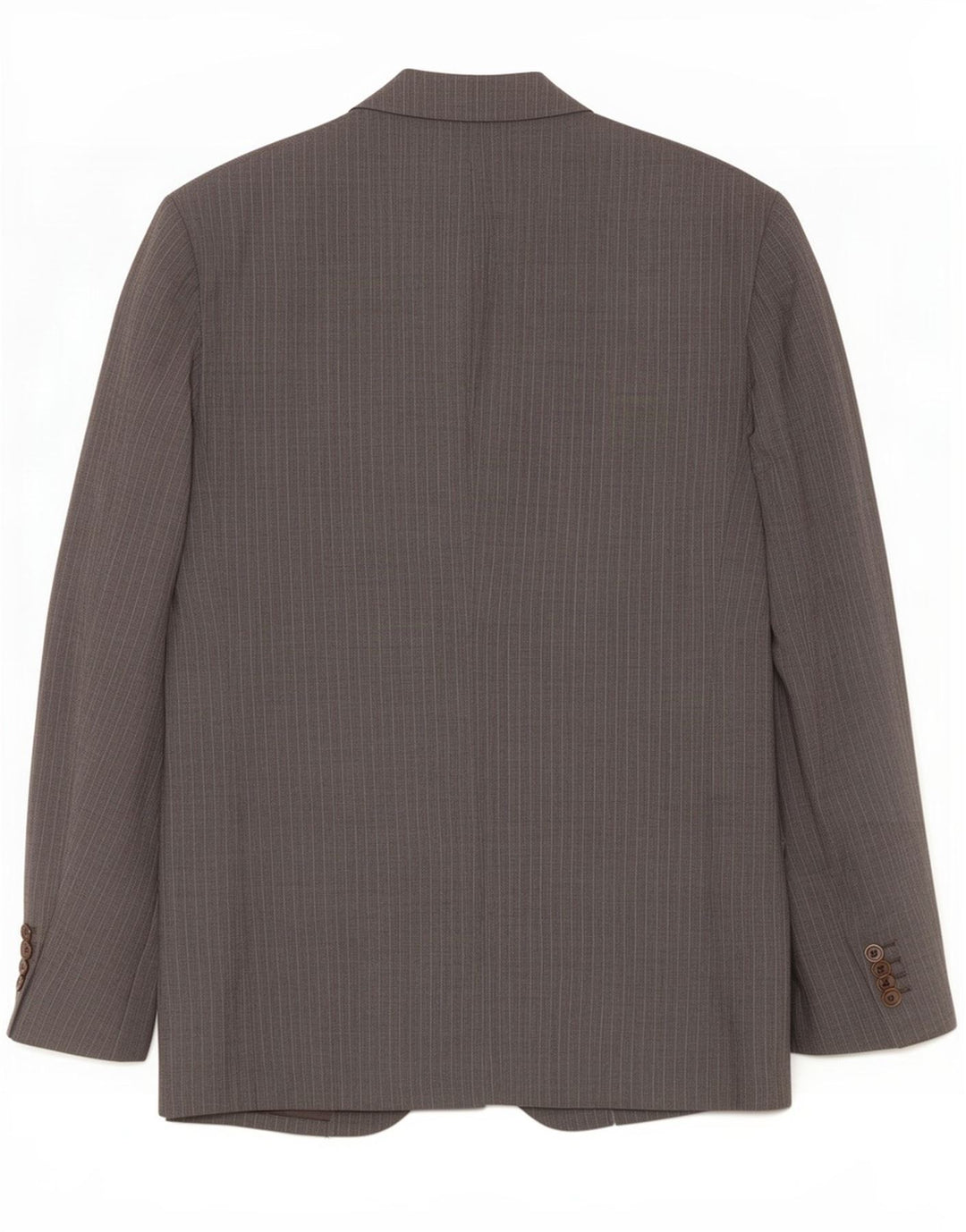 Massimo Dutti Veste Blazer 2 Boutons Homme EU 58 2XL Laine à Rayures Grises