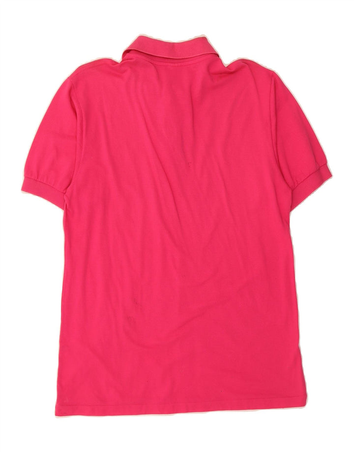DIADORA Mens Polo Shirt Medium Pink Cotton Vintage Diadora and Second-Hand Diadora from Messina Hembry 