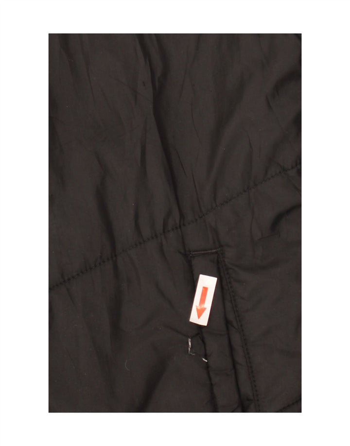 Puma Veste matelassée pour femme UK 14 Large Noir