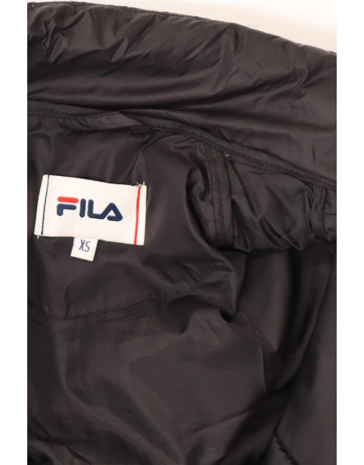 Fila Veste matelassée homme UK 34 XS Noir Polyamide