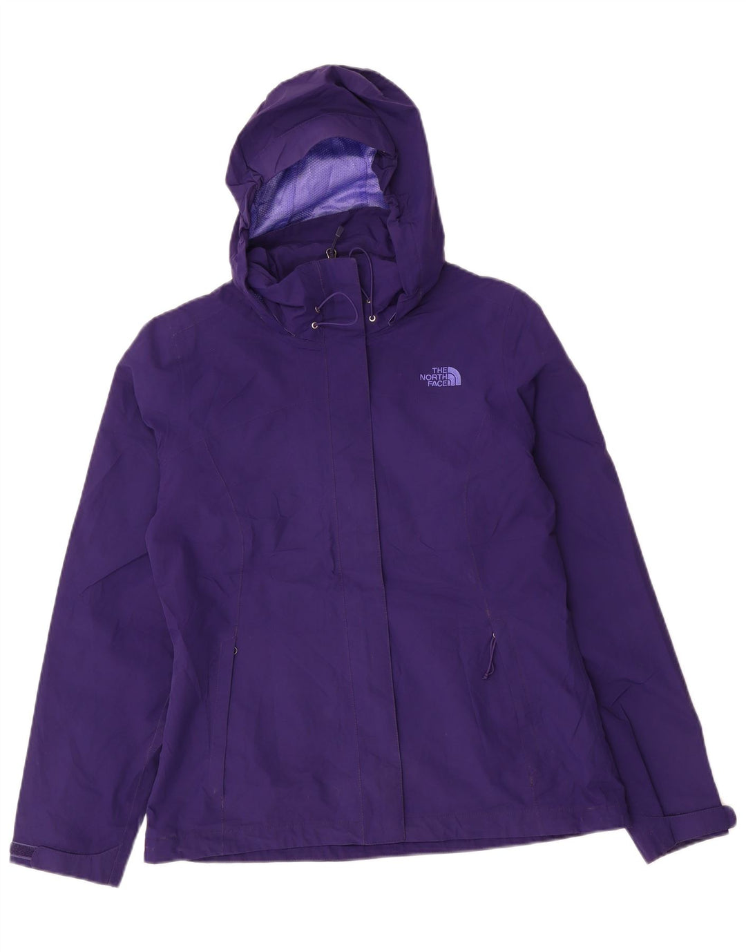 THE NORTH FACE Veste de pluie à capuche Hyvent pour femme UK 14 Nylon violet moyen