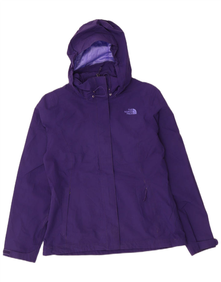 THE NORTH FACE Veste de pluie à capuche Hyvent pour femme UK 14 Nylon violet moyen