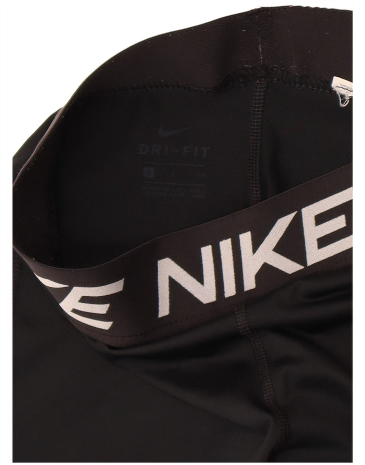 Nike Legging graphique Dri Fit pour femme UK 8 Small Noir