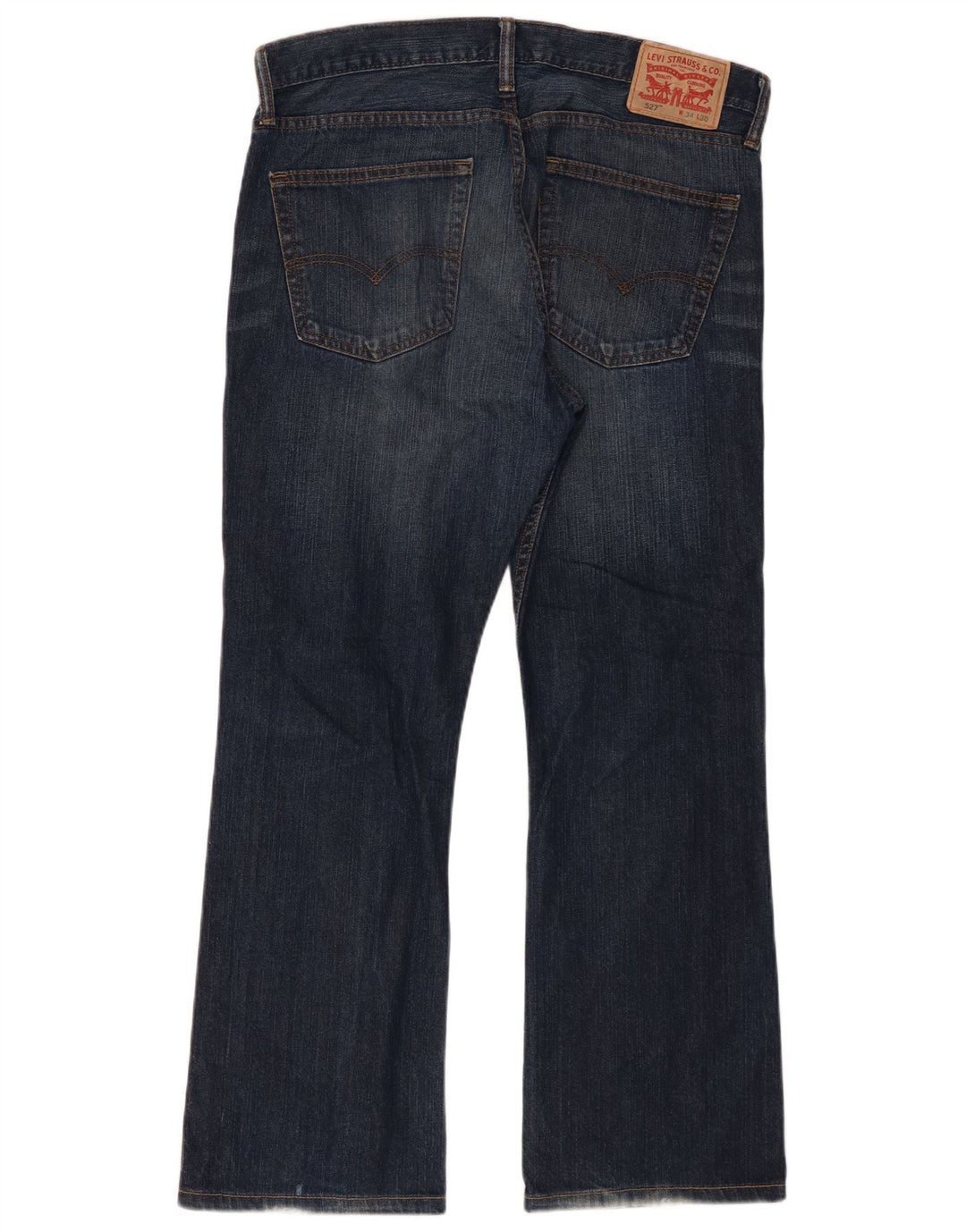 Levi's Jean 527 Bootcut Homme Bleu Marine W34 L30 Coton