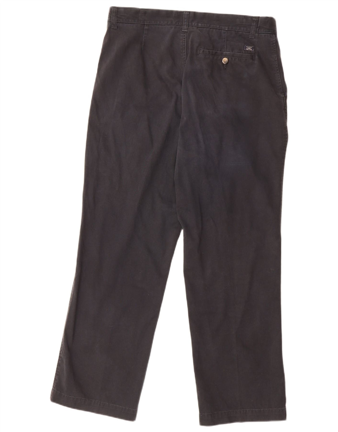 Marks & Spencer Pantalon Chino Regular Homme W34 L29 Bleu Marine Coton