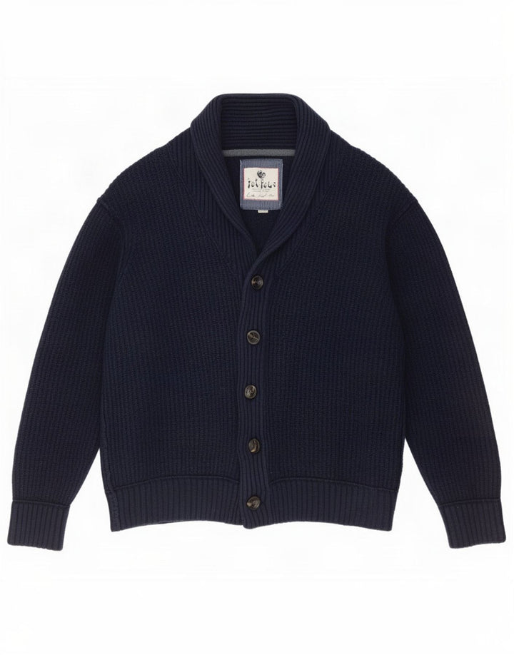 Fat Face Pull Cardigan Homme 2XL Bleu Marine Coton