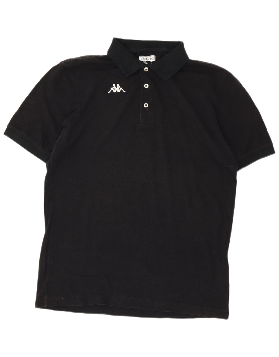 KAPPA Polo Homme XL Noir Coton