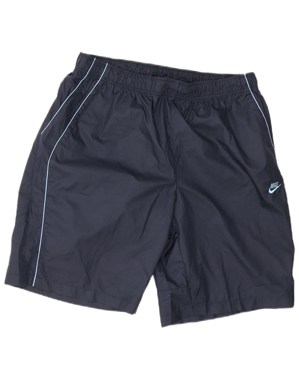 Nike Short de sport pour homme XL Bleu marine Polyester