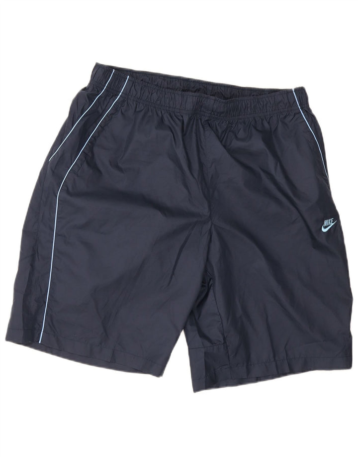 Nike Short de sport pour homme XL Bleu marine Polyester