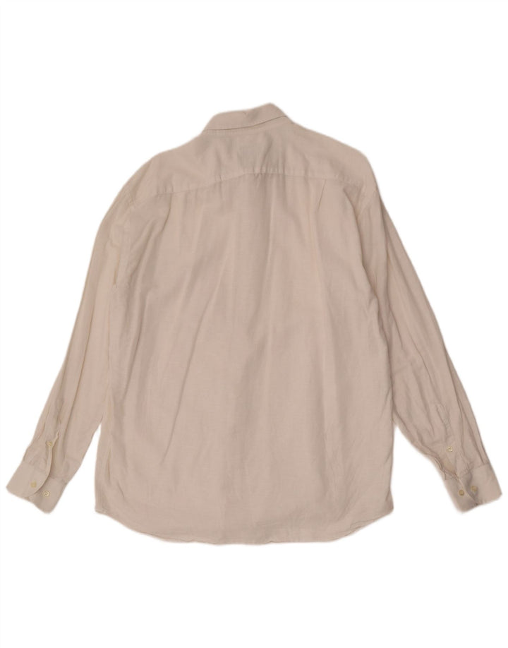 ROCCOBAROCCO Chemise Homme Taille 44 17 1/2 XL Blanc