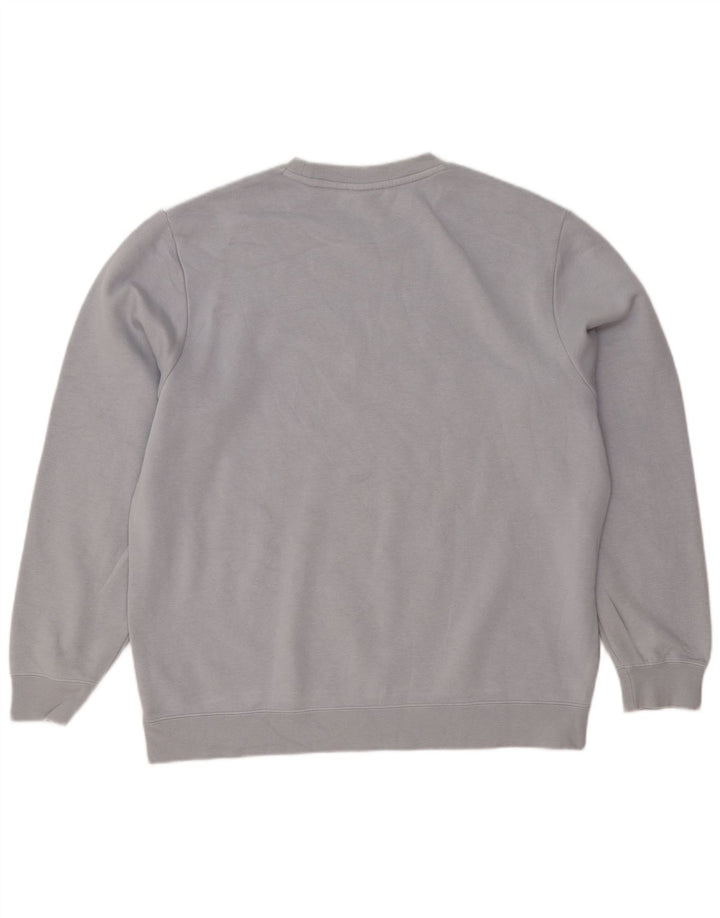 Nike Sweat-shirt graphique pour homme en polyester color block Gris Taille L