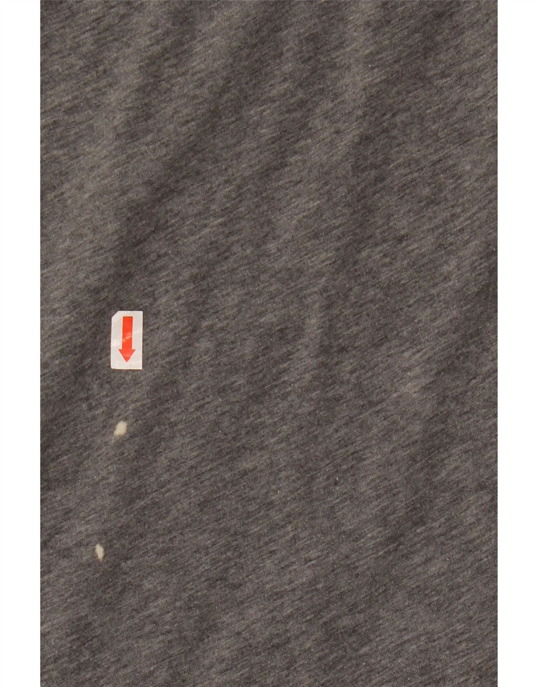 MOSCHINO Femme T-Shirt Graphique Top IT 42 Gris Moyen Chiné Coton