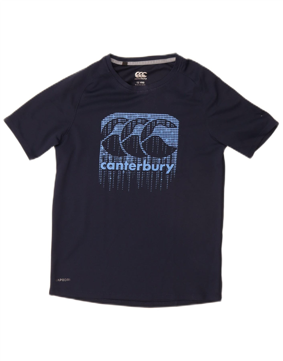 CANTERBURY T-Shirt Graphique Garçon 11-12 ans Bleu Marine Polyester