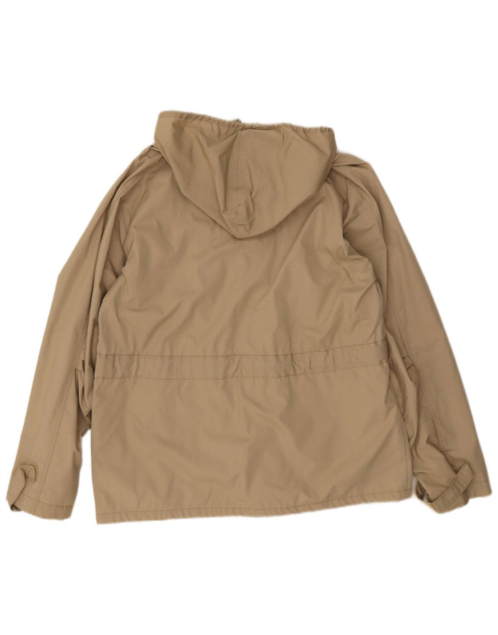Loffler Parka à capuche pour homme UK 38 Beige moyen