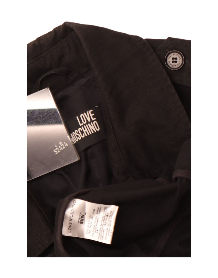 Moschino Caban Homme UK 42 XL Coton Noir