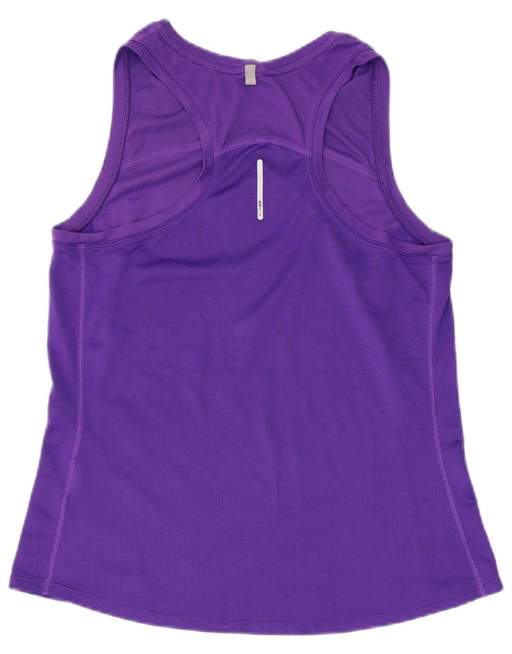 NIKE Débardeur Dri Fit pour femme UK 12 Violet moyen