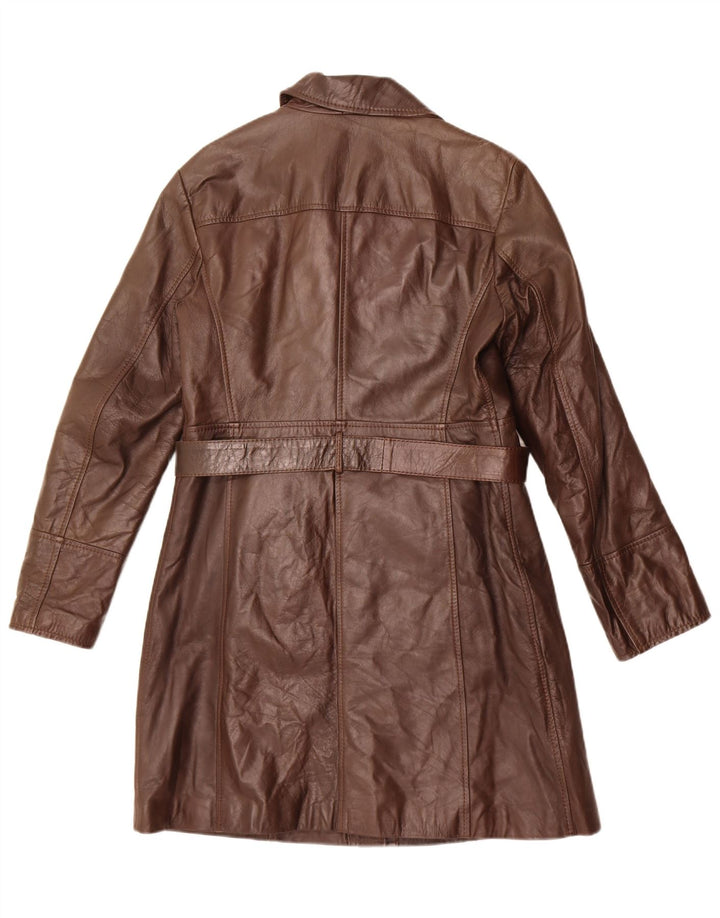 Conbipel Manteau en Cuir Femme IT 48 XL Cuir Marron