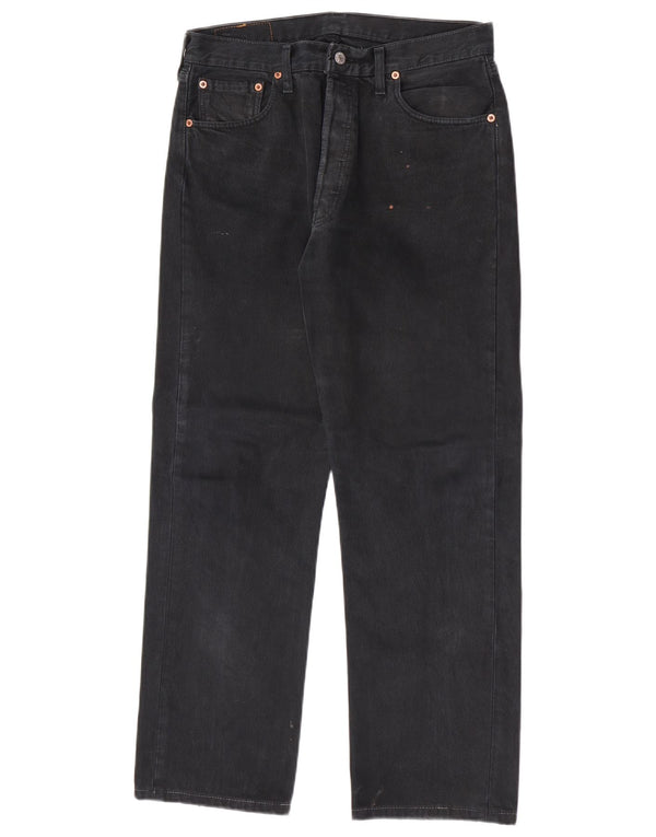 Levi's Jean Droit 501 Homme Bleu Marine W34 L29 Coton