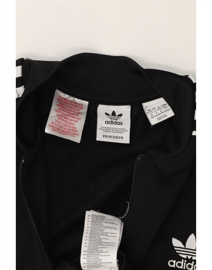 Veste de survêtement Adidas Garçon 13-14 ans Noir Polyester