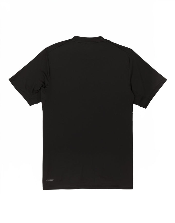 Adidas T-Shirt Homme Haut Moyen Noir Polyester Sports