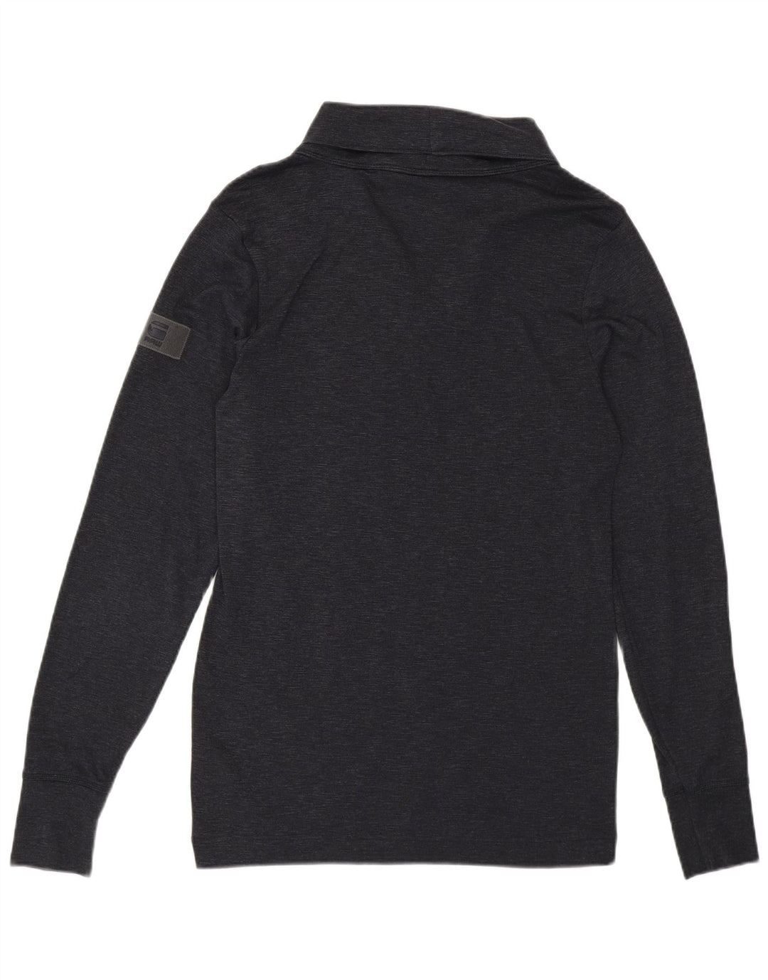 G-Star Homme Top Manches Longues Coton Gris Moyen