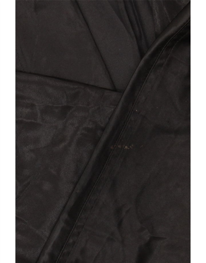 Colette Wolfgang Kaiser Veste Bomber Femme UK 10 Petite Viscose Noire