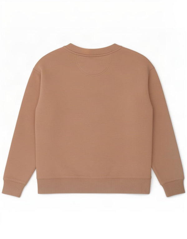 Calvin Klein Jeans Sweat-shirt graphique pour femme UK 10 Petit Rose