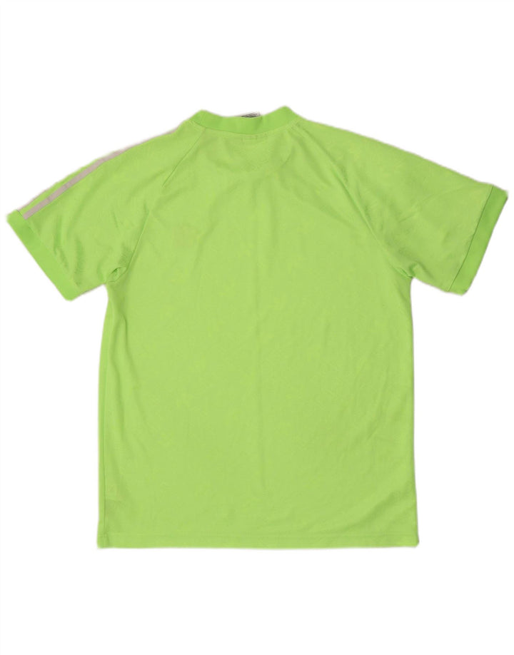 Adidas T-Shirt Graphique Homme Vert Moyen Polyester