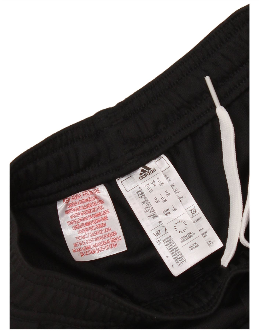 Pantalon de survêtement Adidas Garçon Aeroready 11-12 ans Noir Polyester